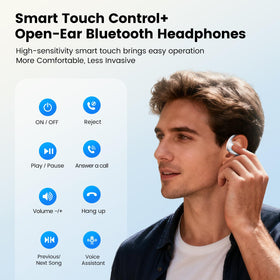 Transformers Open Ear Headphones weigh 17g for feather-light comfort