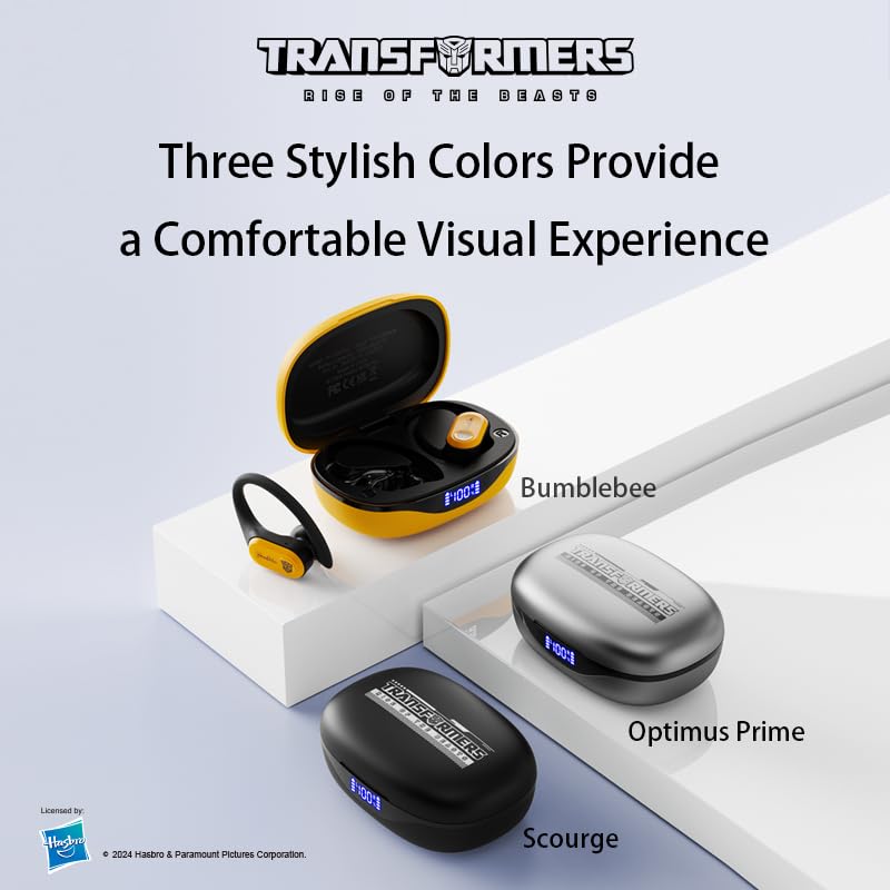 Transformers T26 Pro Bluetooth 5.4 pairs quickly and stably.