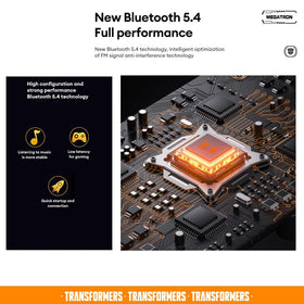 Transformers TF-T31 gaming mode reduces latency for tighter in-game sync.