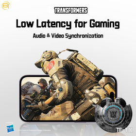 Transformers TF-T31 passive noise cancelling fit reduces external distractions.