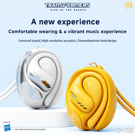 Transformers TF-T55 ENC calling improves voice pickup amidst ambient noise.