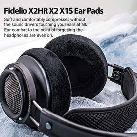 Durable stitching and soft padding on TRANSTEK Fidelio earpads endure daily use