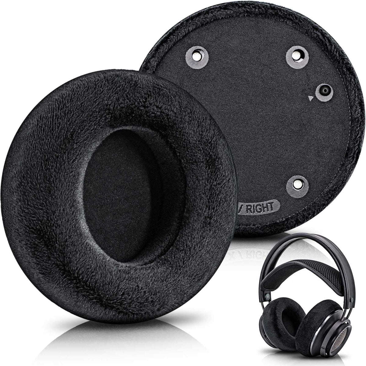TRANSTEK Fidelio earpads for X1S/X2/X2HR show memory foam cushions for lasting comfort