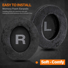 TRANSTEK SHP9500 ear pads durable cushion maintains shape and isolation