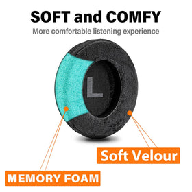 TRANSTEK SHP9500 ear pads install easily for a quick upgrade