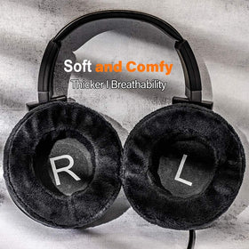 Transtek velour ear pads for AD700X promote breathable padding and clear sound.