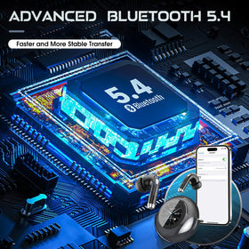 TRAUSI Bluetooth 5.4 earphones with stable wireless connection
