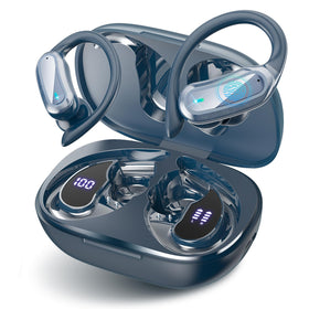 TRAUSI i27 front packaging showing earbuds and benefits