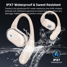 TRAUSI Open Ear Buds use eco-friendly design and energy-efficient components.