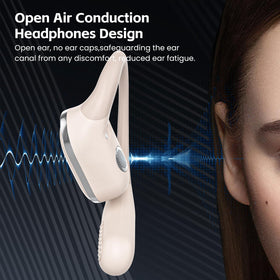 TRAUSI Open Ear Buds are IPX7 waterproof for rain, sweat, and tough training.