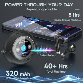 TRAUSI stress relief design earphones for calm focus