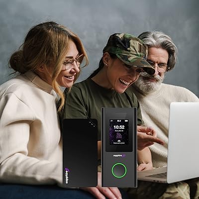 TravelWiFi Sapphire 5G cloudSIM, seamless roaming support.