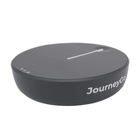 TravlFi JourneyGo in use during a road trip for stable RV internet access.