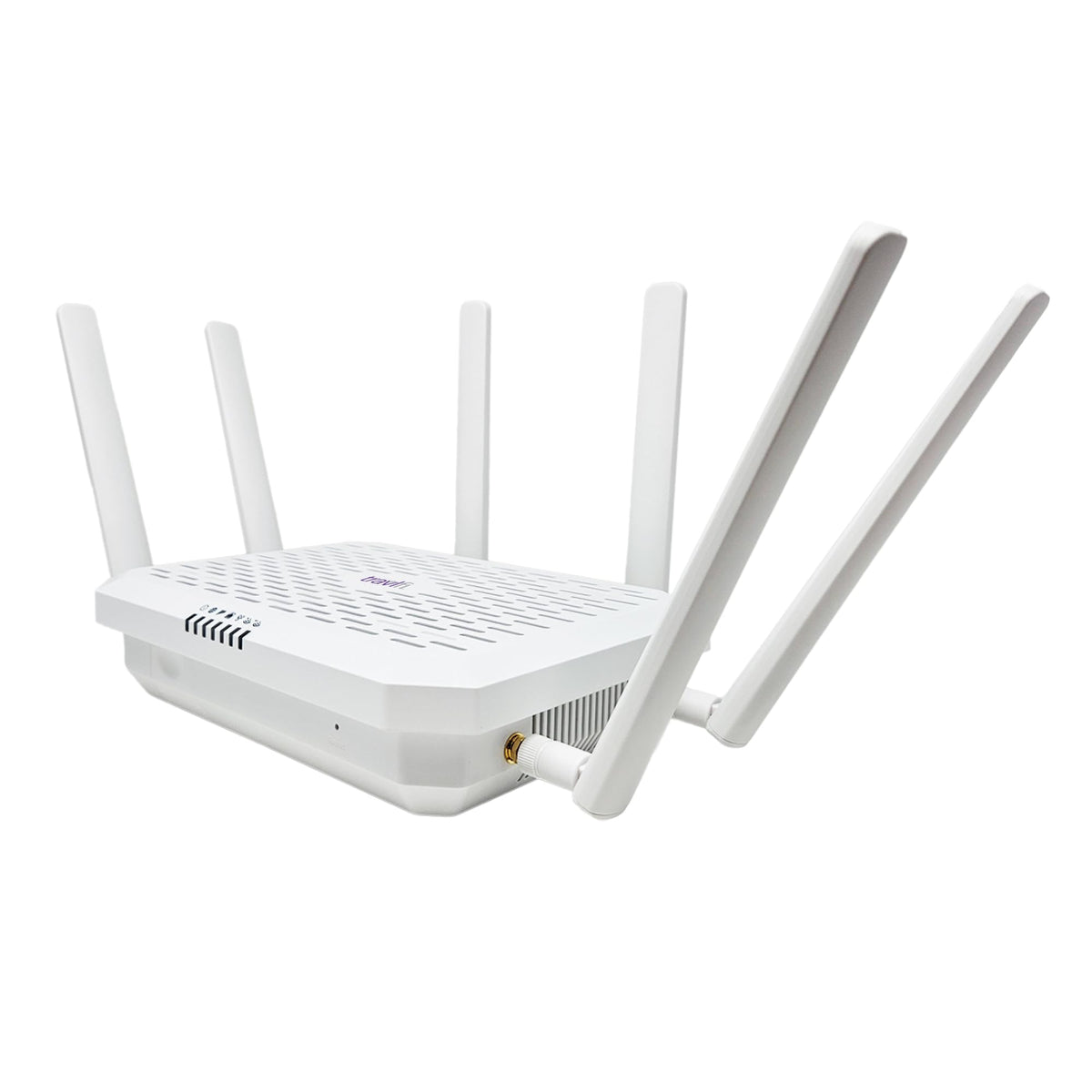 TravlFi XTR Pro 5G Router installation view highlights quick setup