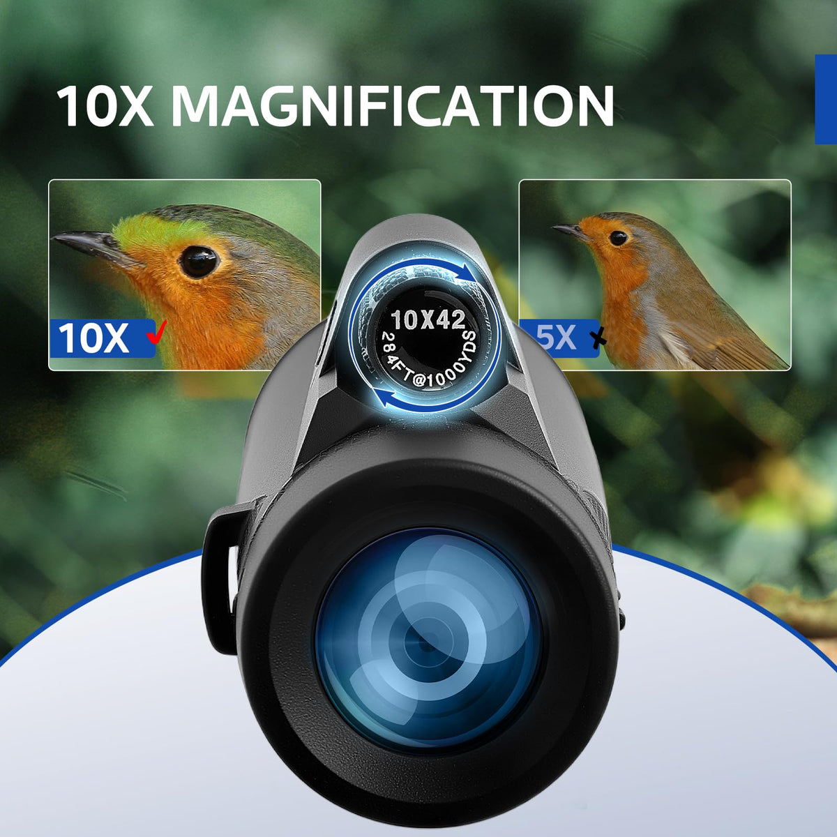 Treayes close-up of BAK4 prism and lens coatings for sharper images
