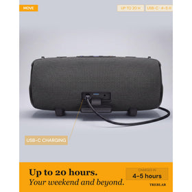 TREBLAB HD-Max 20-hour battery for all-day listening