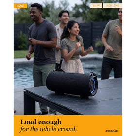 TREBLAB HD-Max mic-handsfree enables hands-free calls
