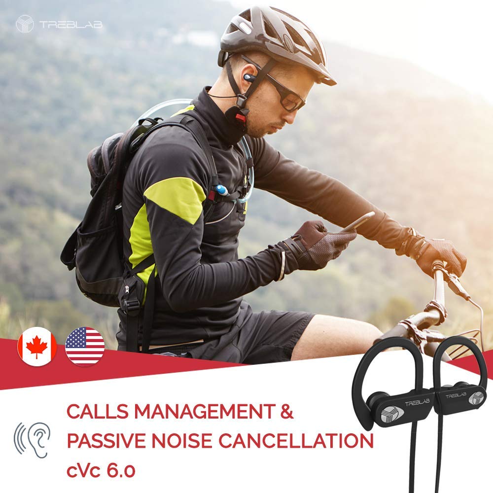TREBLAB XR500 passive noise isolation for focused listening