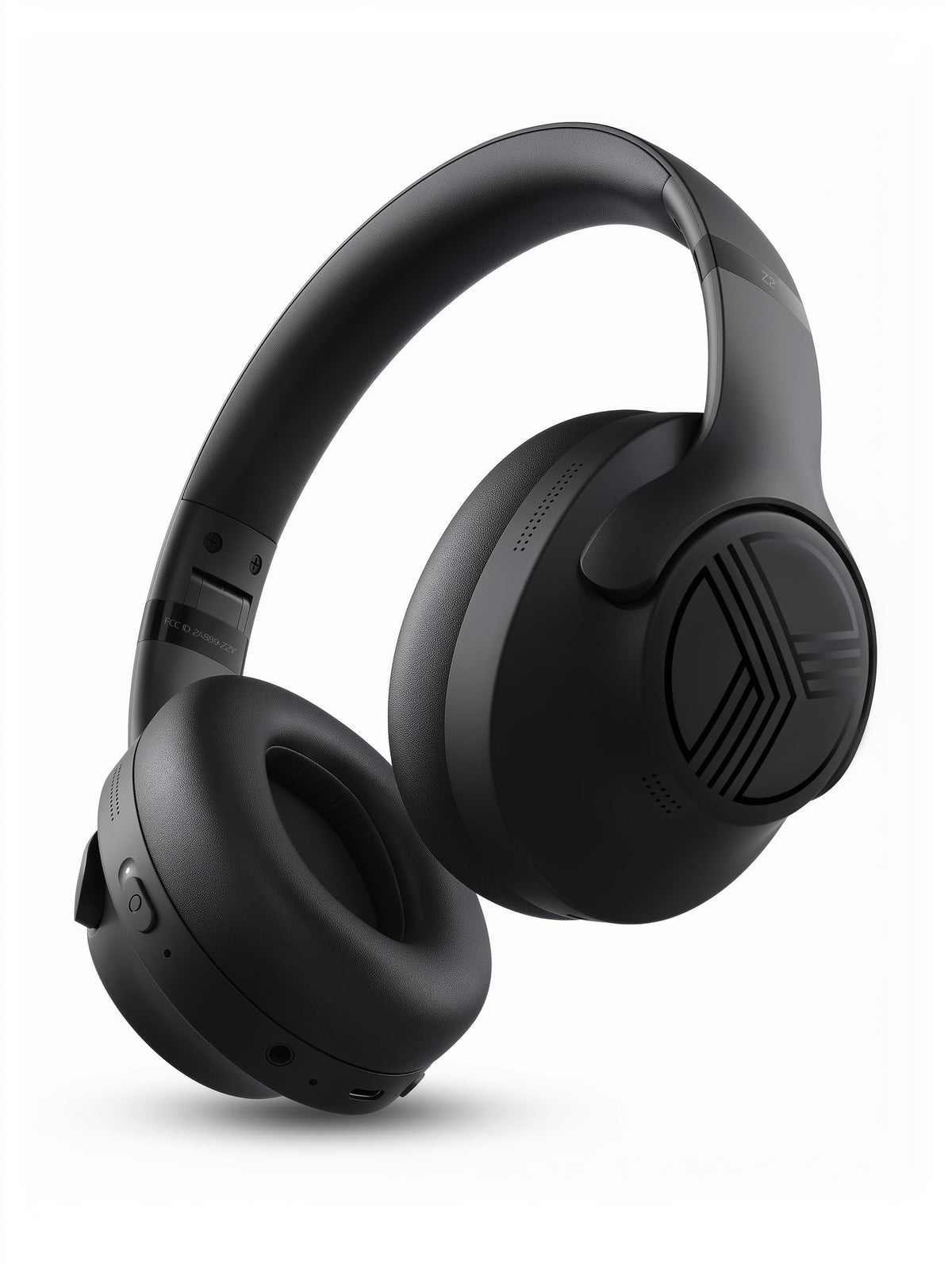 TREBLAB Z2 folded headphones for portable gym use.