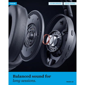 Travel-friendly design highlights portability of Z7-Pro headphones.