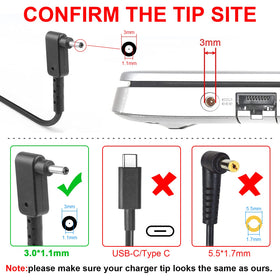 TREE.NB 19V 3.42A DC output for steady Chromebook charging