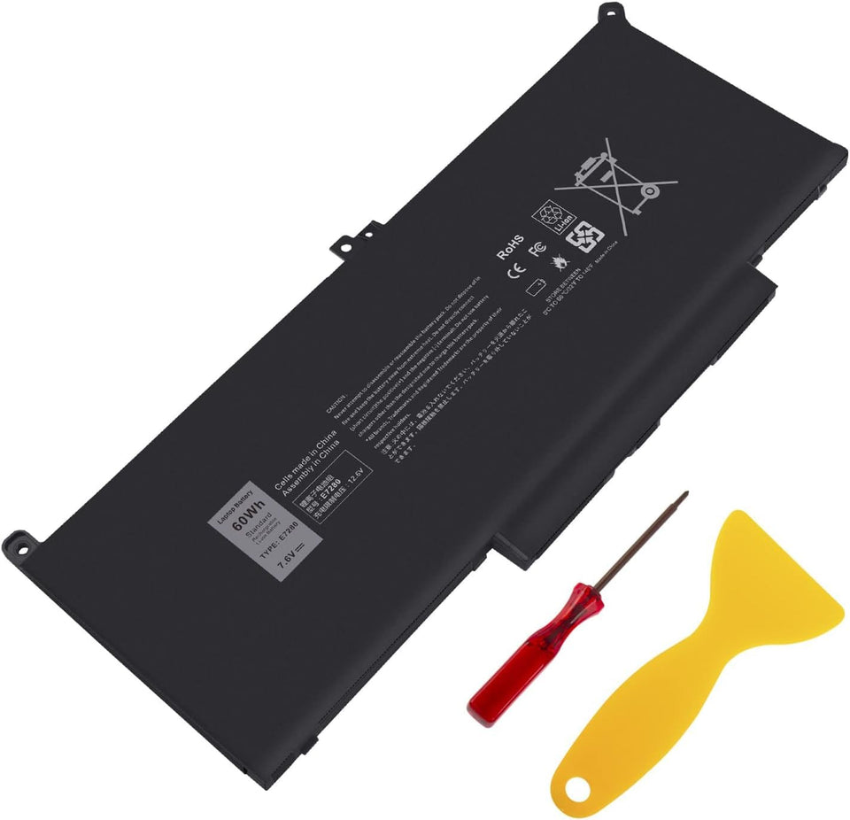 TREE.NB 60Wh battery for Dell Latitude used in on-the-go scenarios.