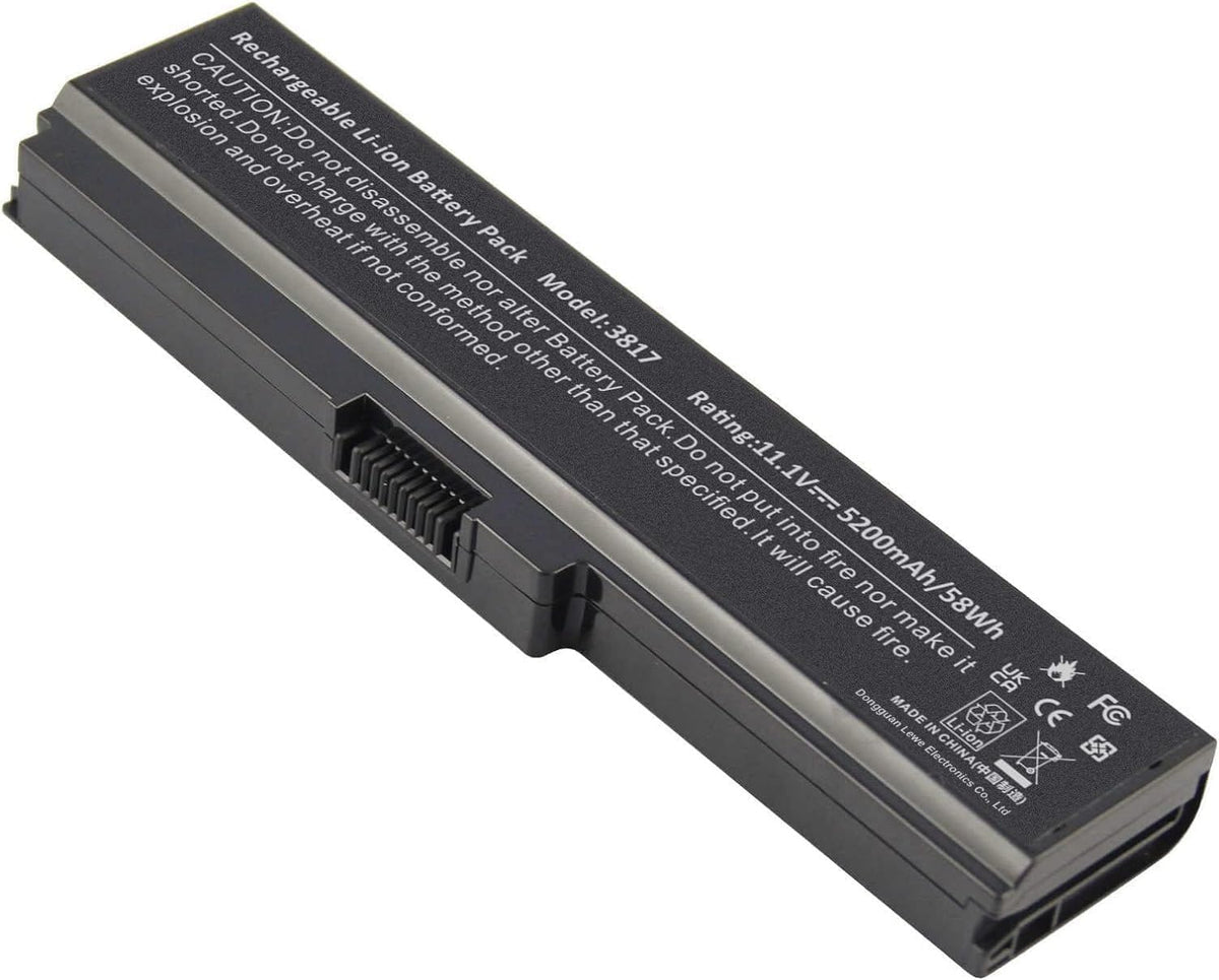 TREE.NB PA3817U-1BRS battery front view for Toshiba laptops, reliable power