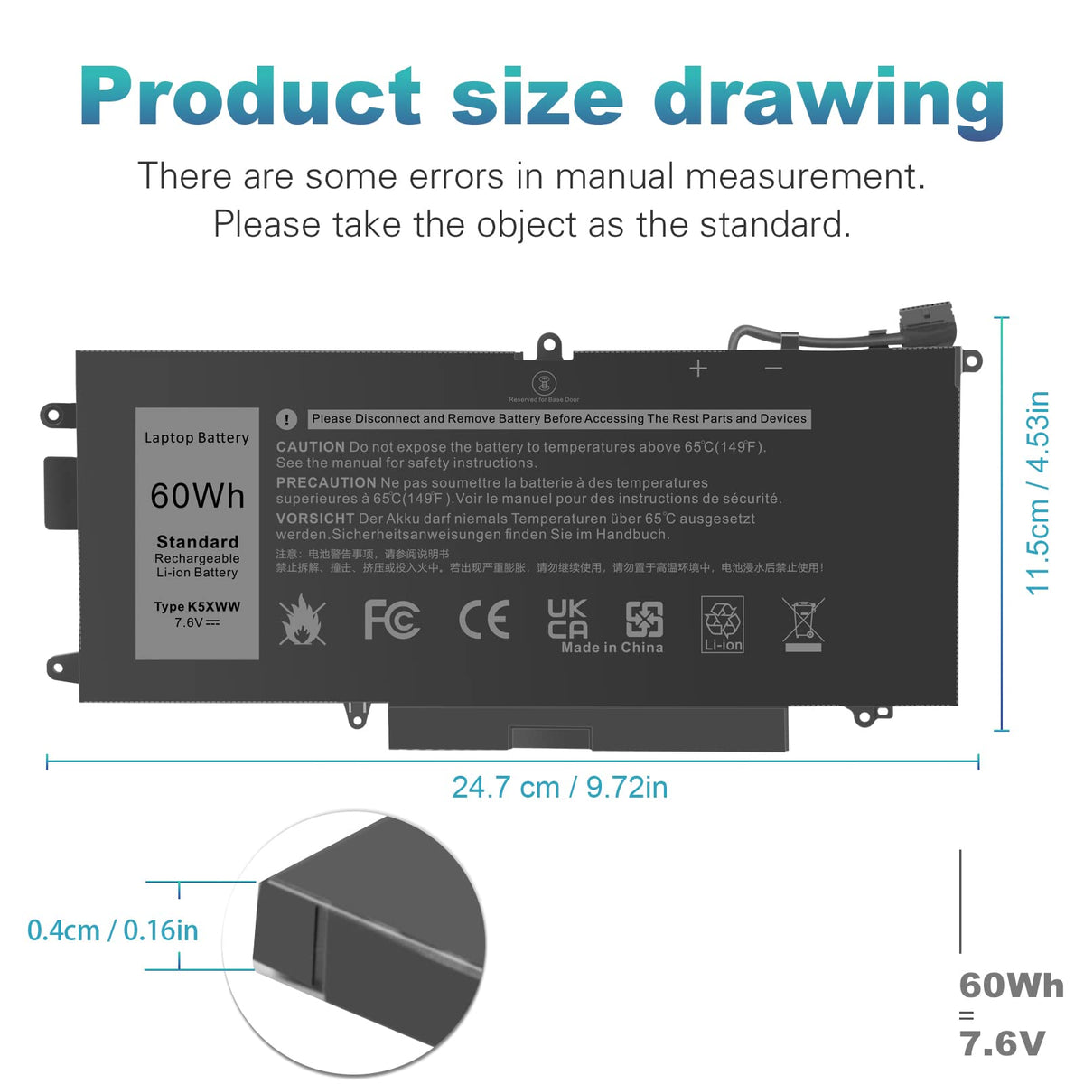 TREE.NB K5XWW compatibility chart confirms fit for Dell Latitude 2-in-1