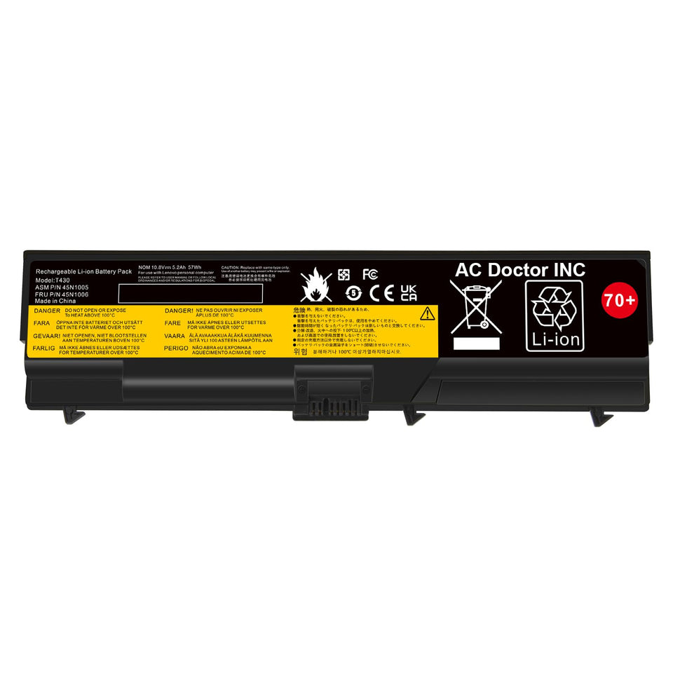 TREE.NB Lenovo ThinkPad T430 battery front view for reliable on the go power