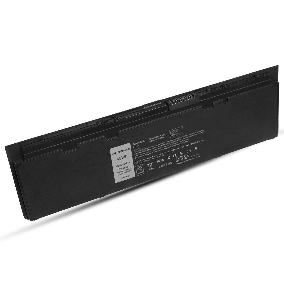 TREE.NB replacement battery for Dell Latitude E7240/E7250, packaging ready for safe shipping.
