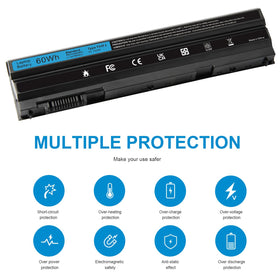 TREE.NB replacement battery for Dell Latitude E6420 supports portability