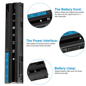 TREE.NB battery for Dell Latitude E6430 supports long work sessions