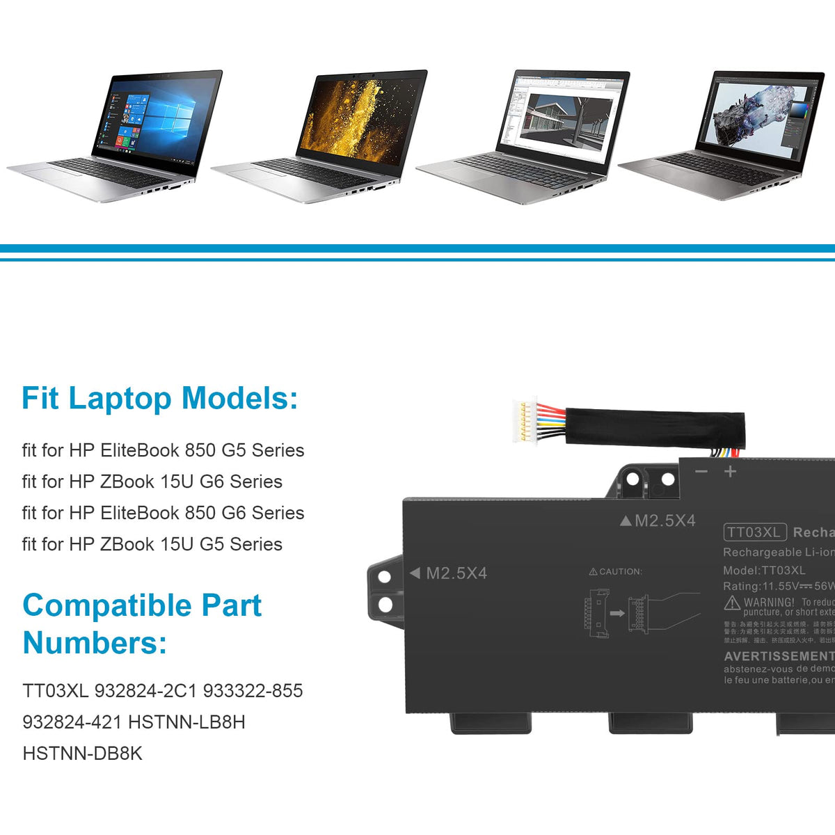 TREE.NB TT03XL battery reliability test and safety certifications.