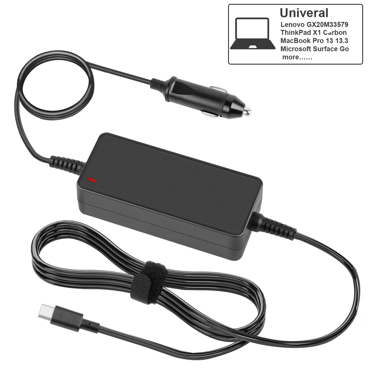 TREE.NB 65W PD single-port fast charge for a MacBook in car
