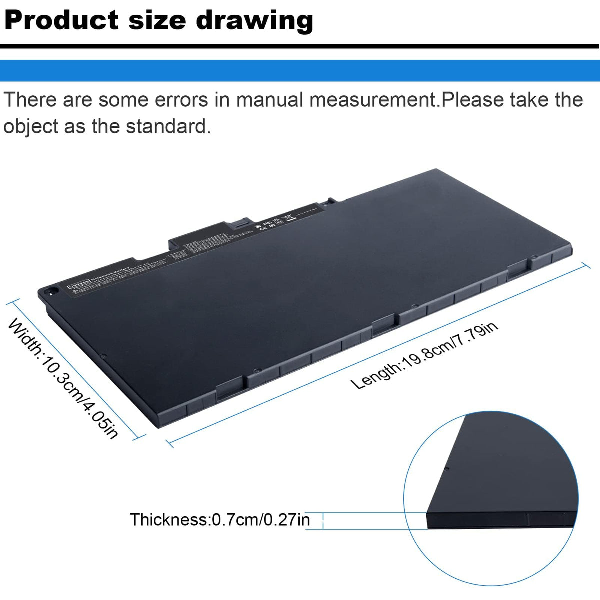 TREE.NB battery installed in an EliteBook, restoring portable power