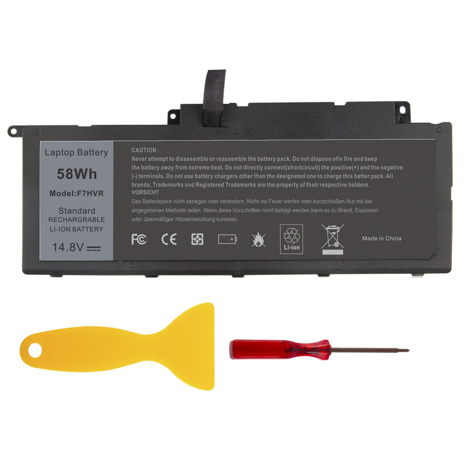 TREE.NB front view of replacement battery showing model and fit benefits