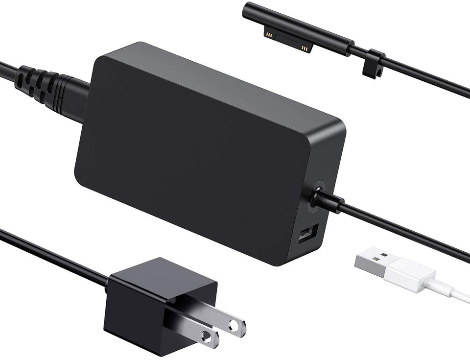 TREE.NB front view of power adapter showing compact design and reliable charging