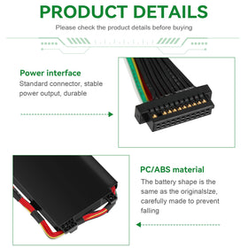 TREE.NB battery installed inside Razer Blade 15 showing direct compatibility