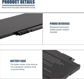 TREE.NB battery next to ruler showing compact size for easy replacement