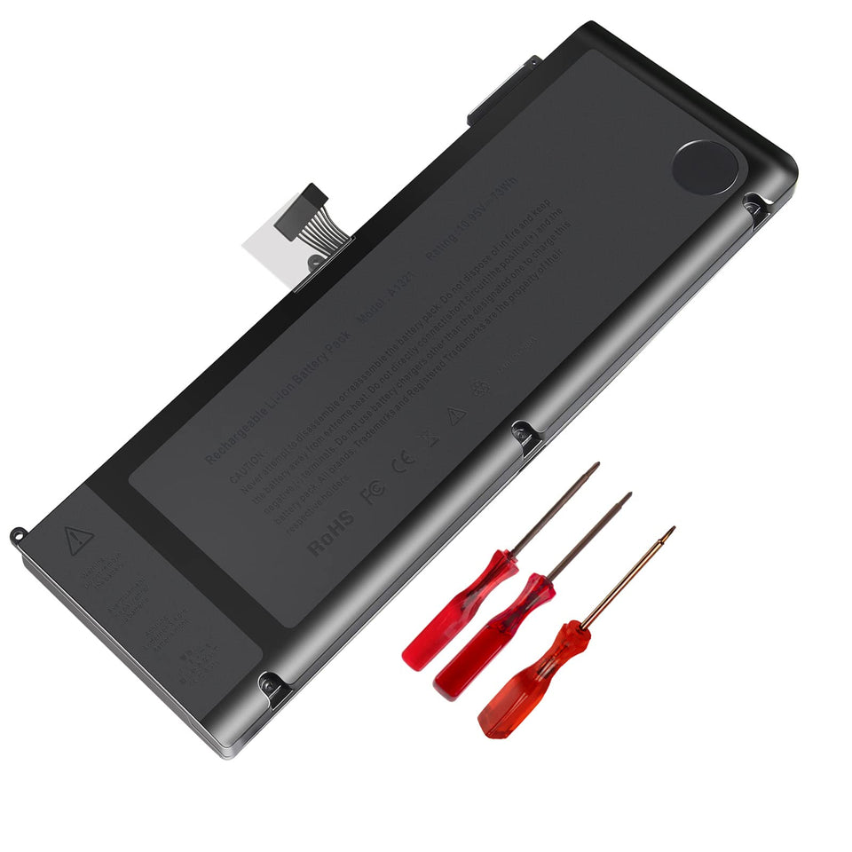 TREE.NB battery front view for MacBook Pro 15.4 inch with 6-cell design