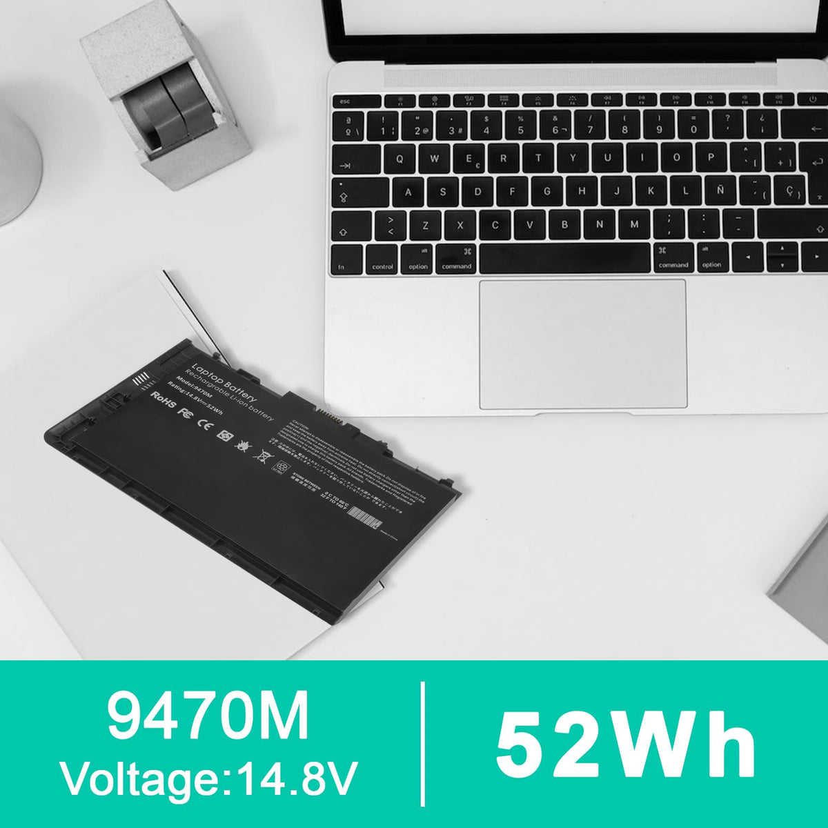 TREE.NB BT04XL 52Wh capacity detail highlights long-lasting charge for ultrabooks.