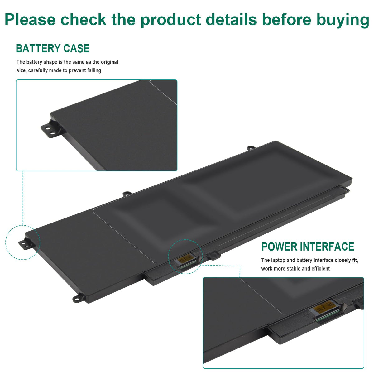 TREE.NB D2VF9 battery replacement process illustration