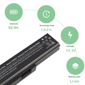 TREE.NB P745-series battery pa3817u-1brs fits select Toshiba models.
