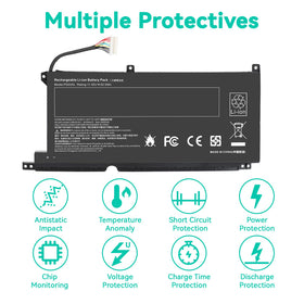 TREE.NB PG03XL battery front label indicating model and specs