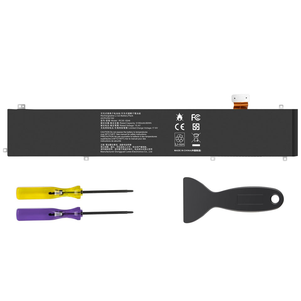 TREE.NB RC30-0248 battery pack for the Razer Blade 15, with extended on-the-go power