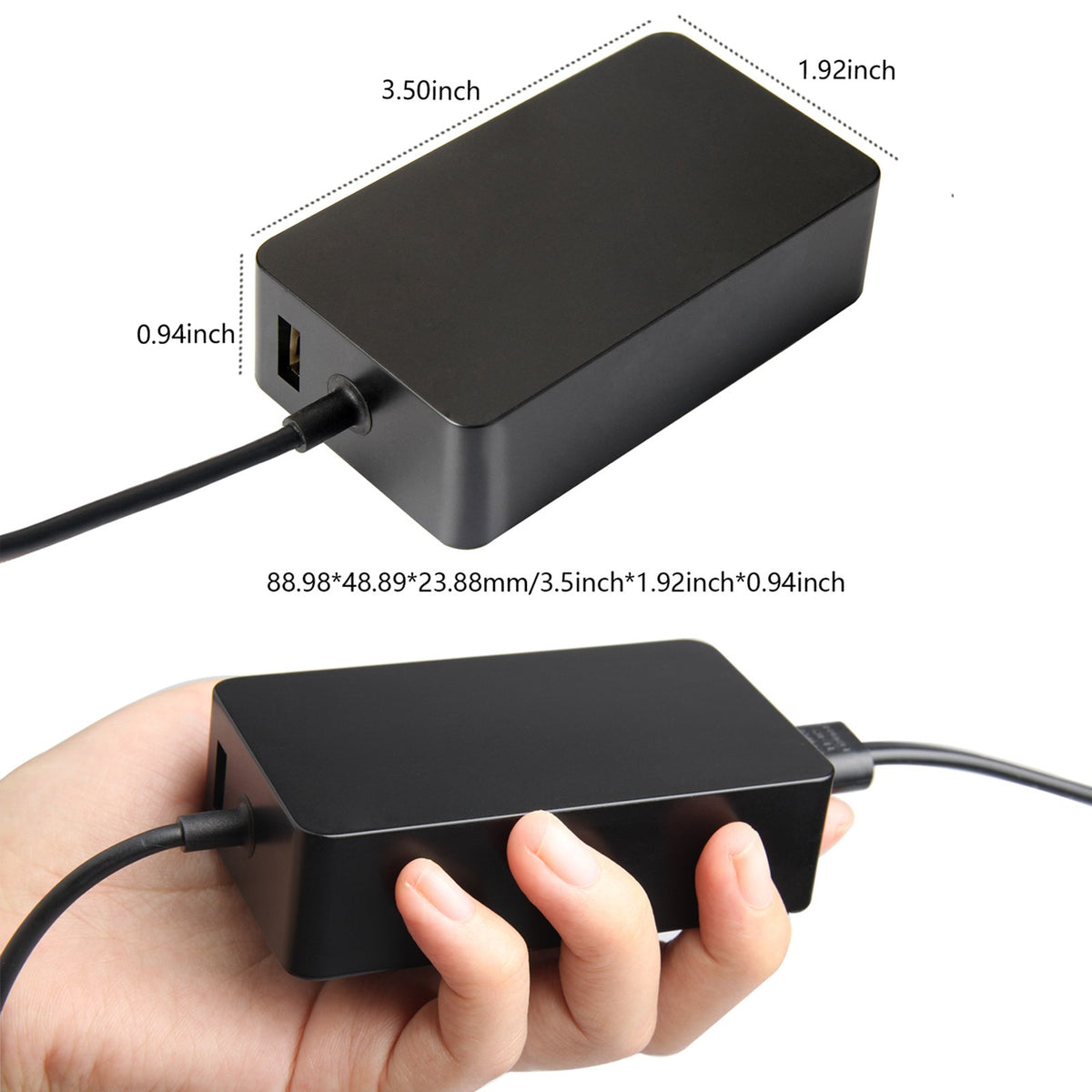 TREE.NB Surface Pro charger compatibility with Surface series enhances flexibility.