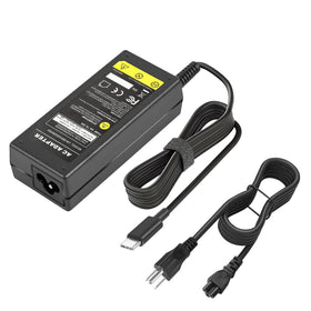 TREE.NB universal 65W USB-C charger front view showing portable design for on-the-go charging
