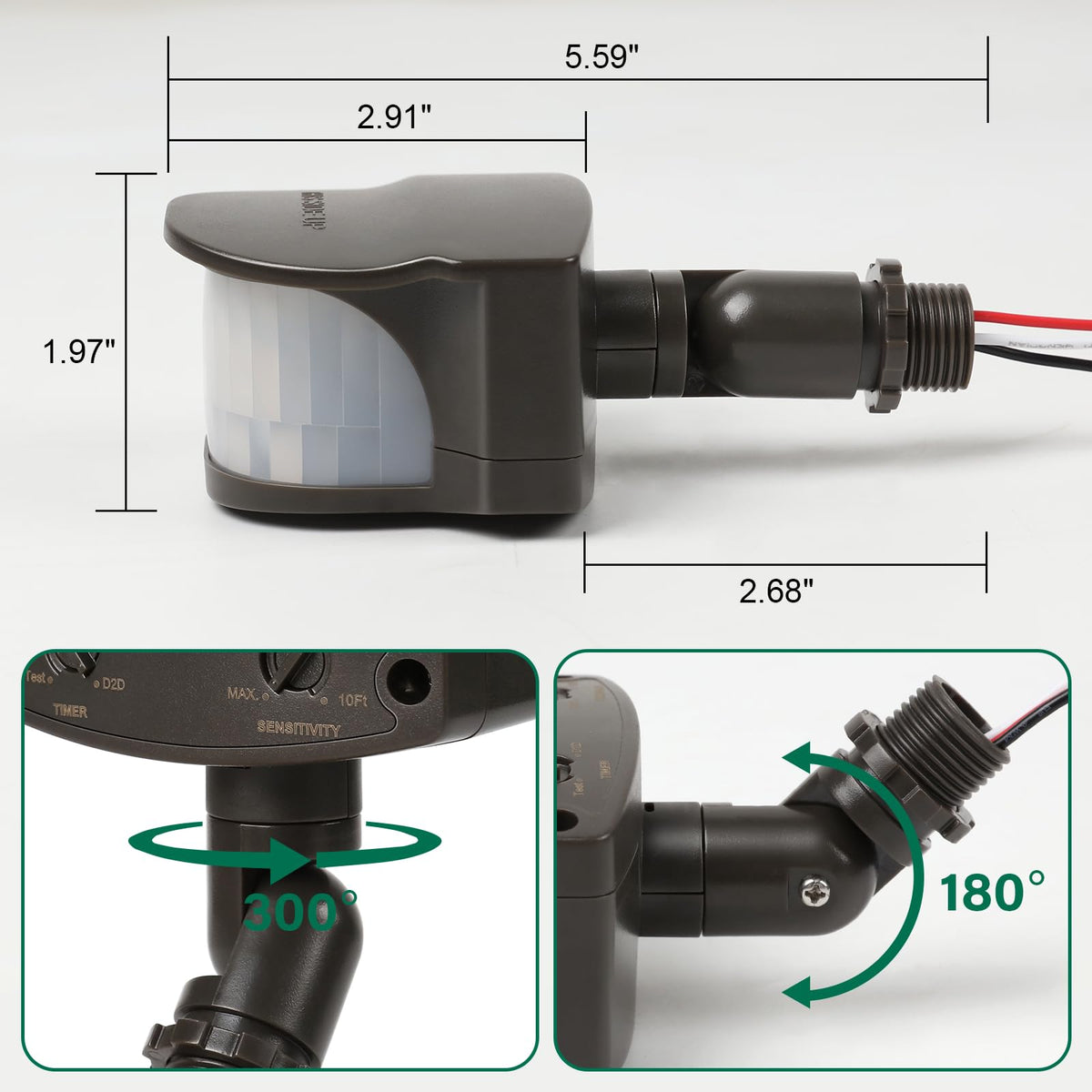 Treewell 2Pack wall-mount installation simplifies upgrading existing fixtures.