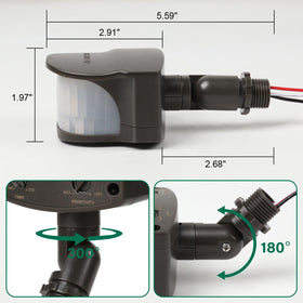 Treewell 2Pack wall-mount installation simplifies upgrading existing fixtures.