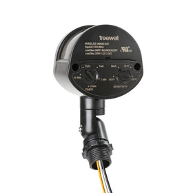 treewell front view black sensor showing compact form and easy upgrade benefit